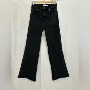 & Other Stories Black Flare Jeans
